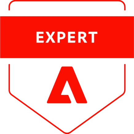 Adobe Certified Expert badge