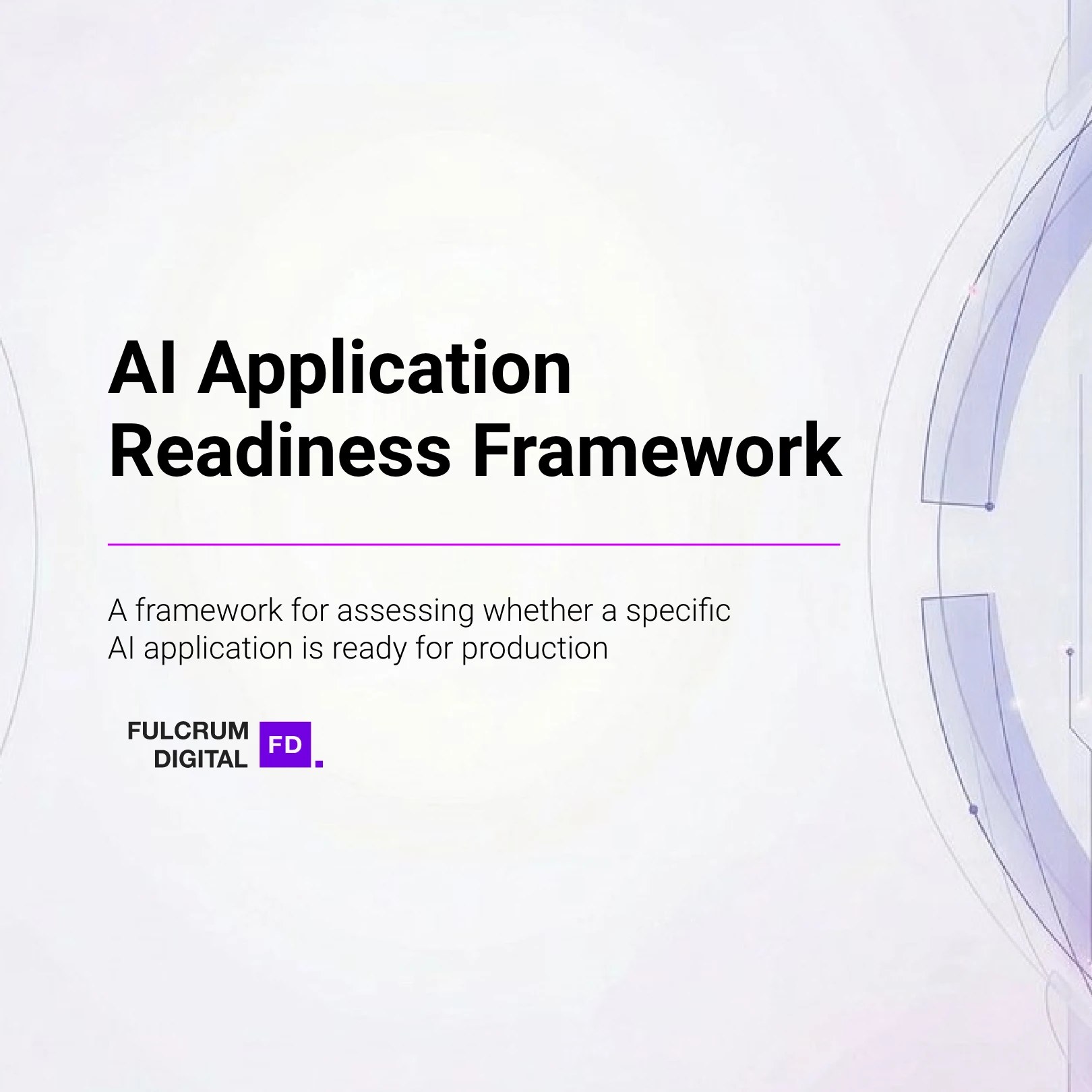 Ai Application Readiness Framework